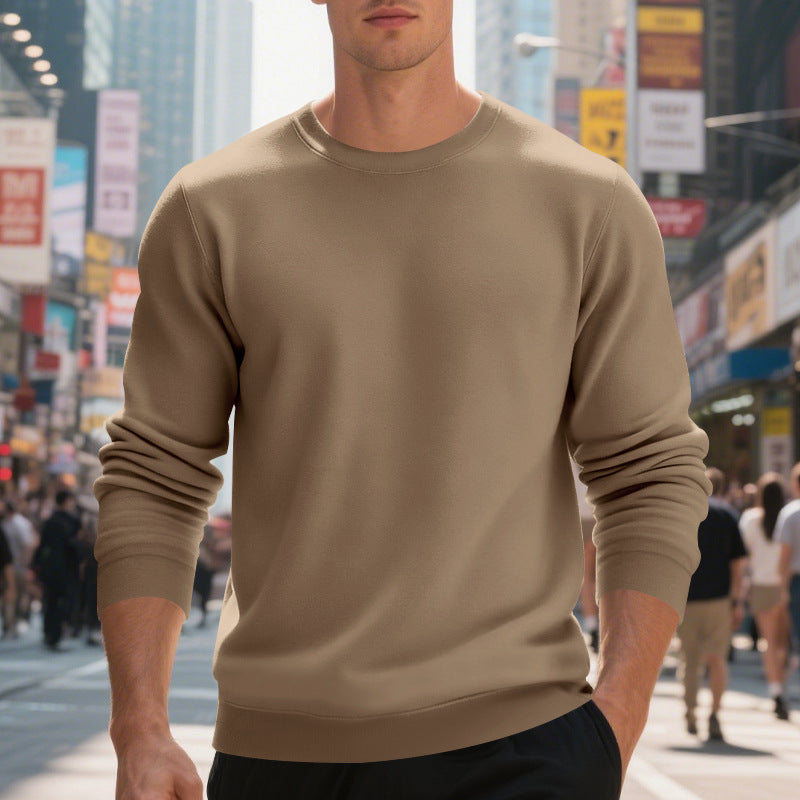 Herren Sweatshirt mit Rundhalsausschnitt Drune