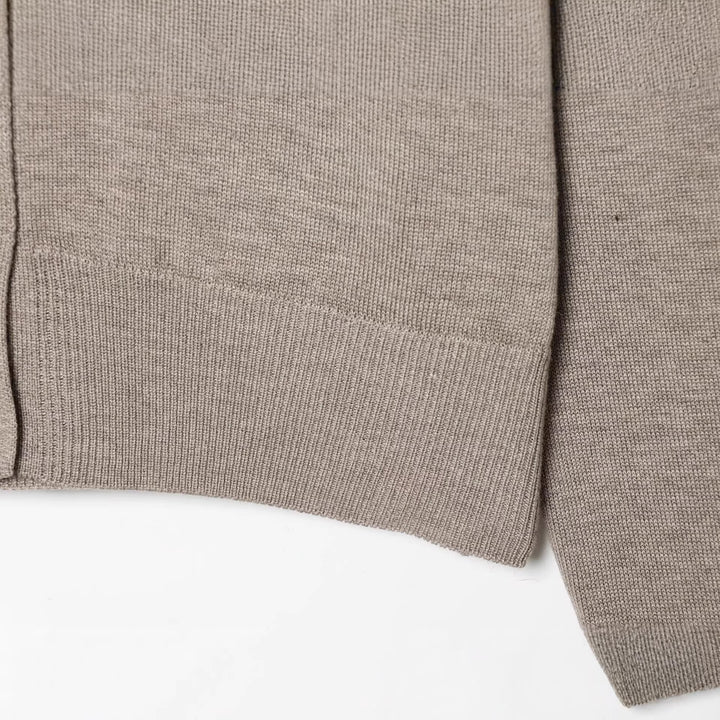 Damen Feinstrick-Cropped-Cardigan mit Spitzenbesatz und Rundhalsausschnitt Drune