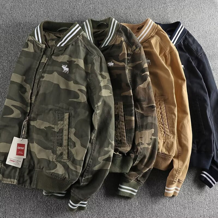 Herren Camouflage Bomberjacke Drune