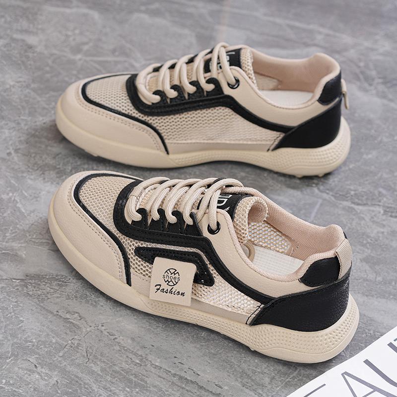 Damen Sportliche Sneakers mit atmungsaktiver Mesh-Oberfläche und bequemer Sohle Drune