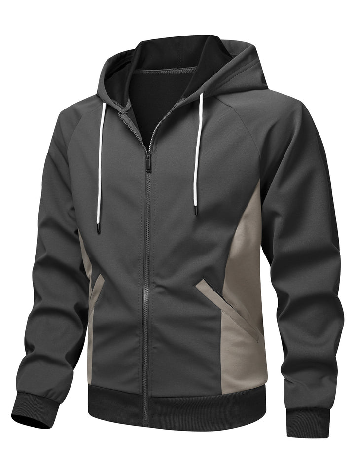 Herren Sportliche und bequeme Kapuzenjacke Drune