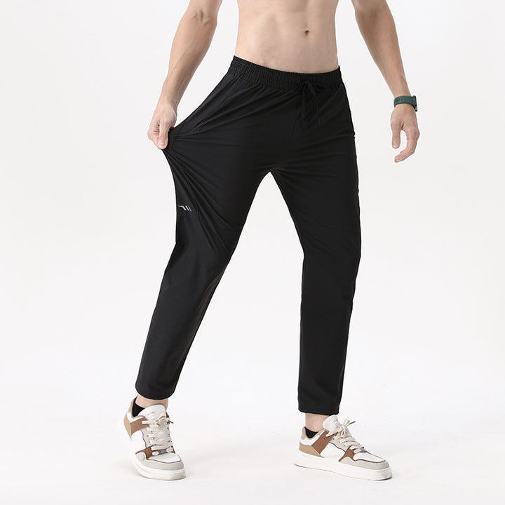 Herren Sportliche Freizeithose mit elastischem Bund und atmungsaktiven Einsätzen Drune