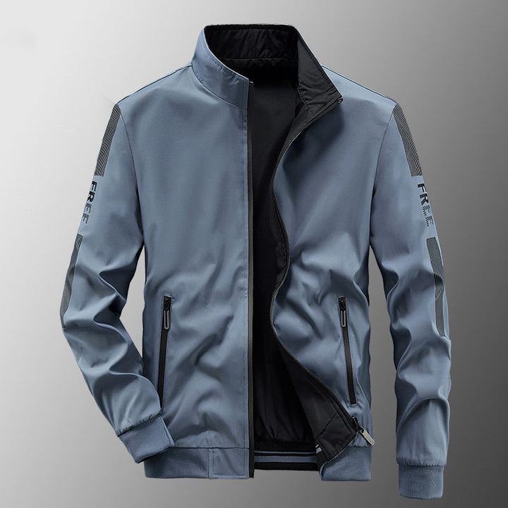 Herren Sportliche Windbreaker Jacke Drune