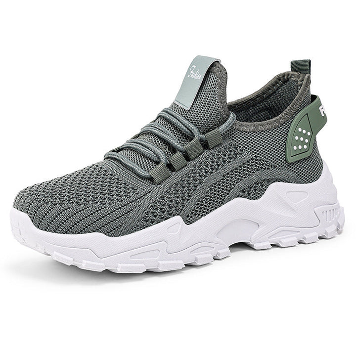 Damen Sportliche Sneaker mit atmungsaktiver Netzstruktur und dämpfender Sohle Drune