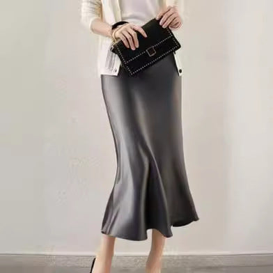 Damen Elegante und fließende Bluse mit Streifen Drune