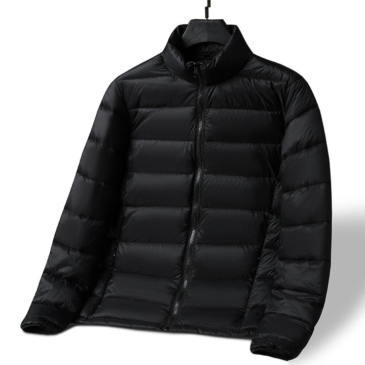 Herren Ultraleichte packbare Steppjacke mit Thermowatte & Stehkragen Drune