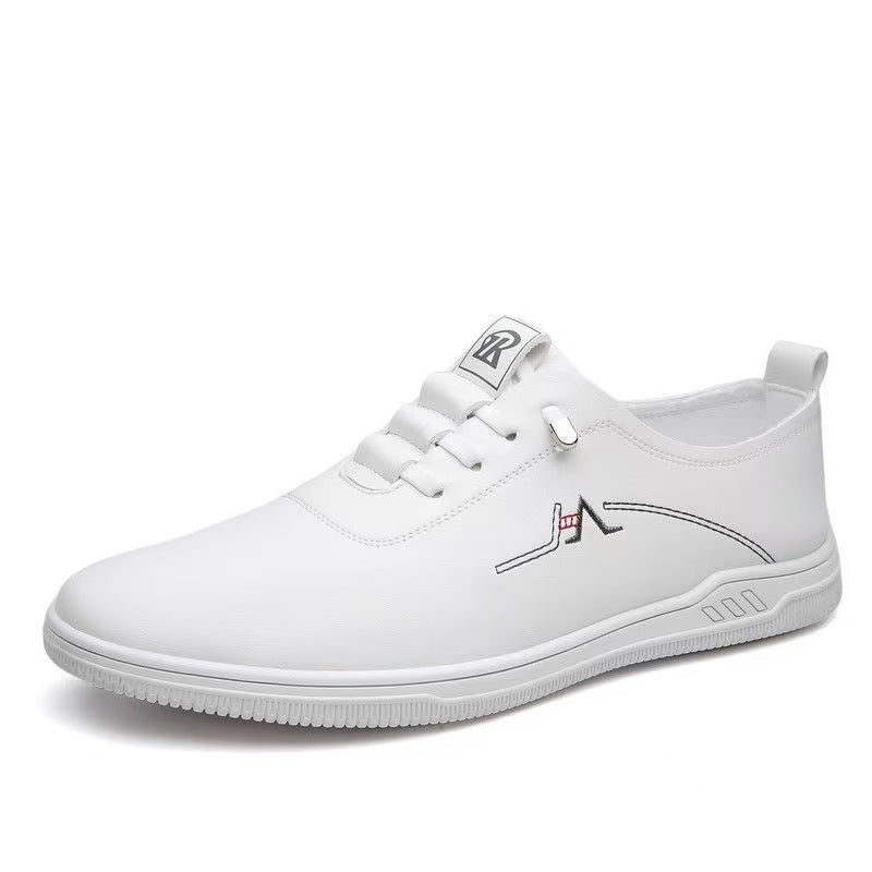 Herren Eleganter leichter Schnür-Casualschuh mit Lederoptik Drune