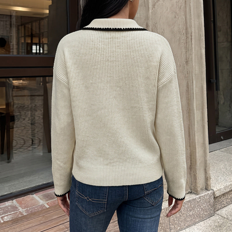 Damen Eleganter Pullover Drune