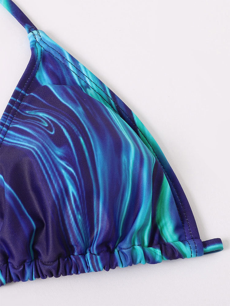 Damen Bikini-Set mit fließendem Überwurf Drune