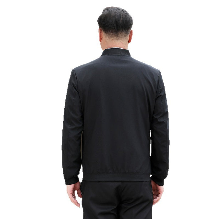 Herren modische Übergangsjacke mit praktischem Stehkragen und atmungsaktiven Materialien Drune