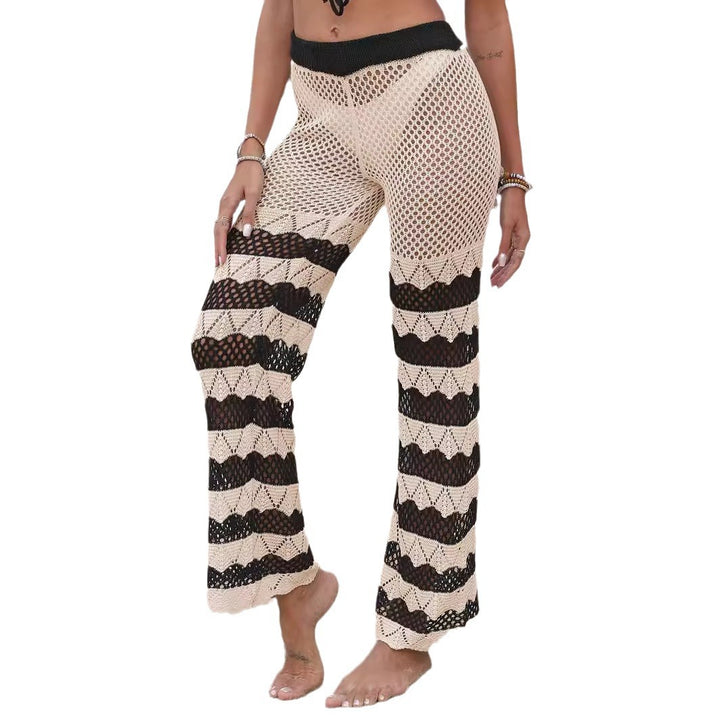 Damen gehäkelte Strandhose Drune