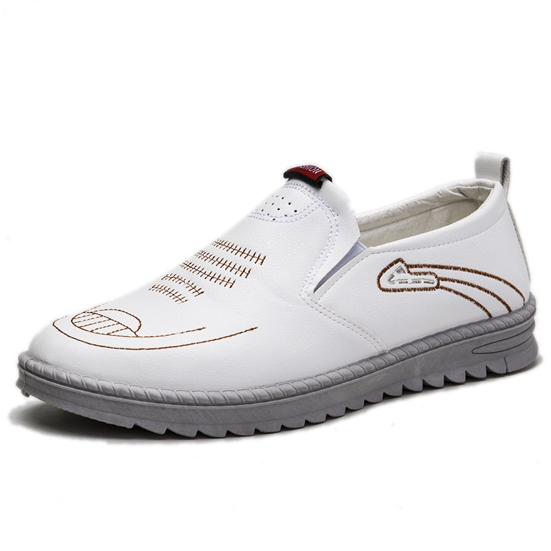 Herren Bequeme Slip-On Mokassins Drune