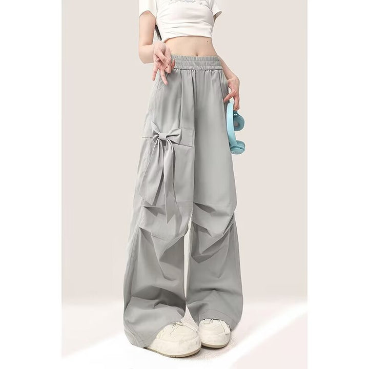 Damen Cargo-Hose mit weitem Schnitt und praktischen Seitentaschen
