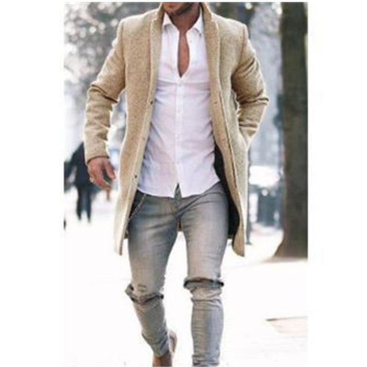 Herren elegante Wolljacke Drune