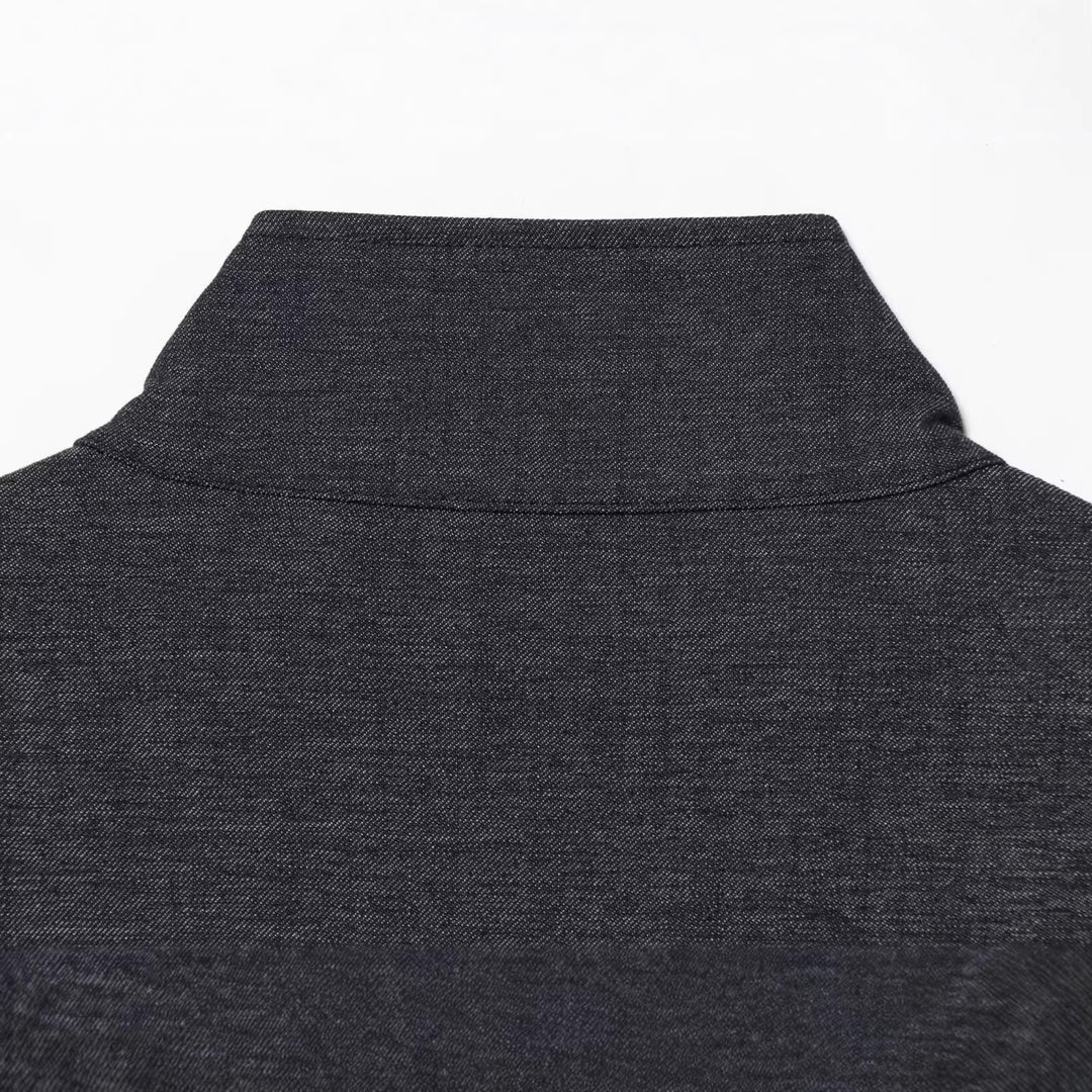 Damen Cropped Trackjacke mit Stehkragen und Kontrastpaspel Drune