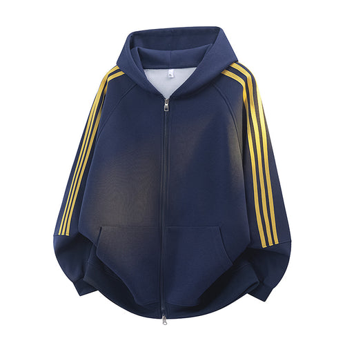 Damen Sportlicher Kapuzenpullover mit praktischem Reißverschluss