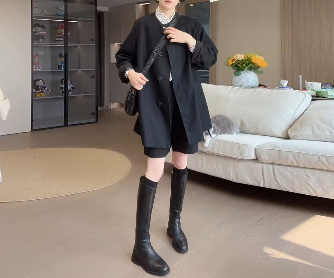 Damen Trendige und leichte Übergangsjacke Drune