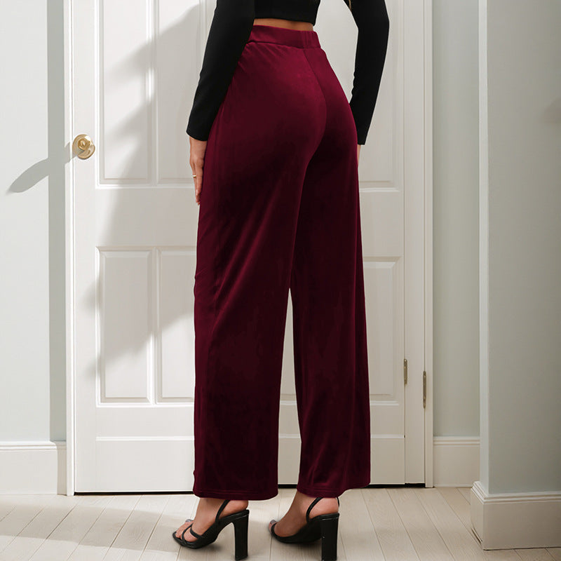 Damen Elegante und bequeme Palazzohose Drune