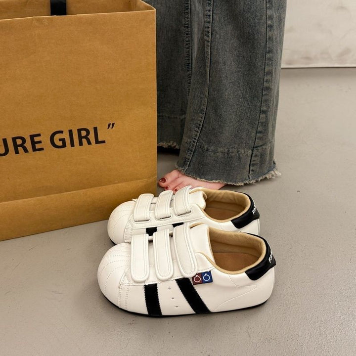 Damen Sneakers mit praktischem Klettverschluss und robustem Obermaterial Drune