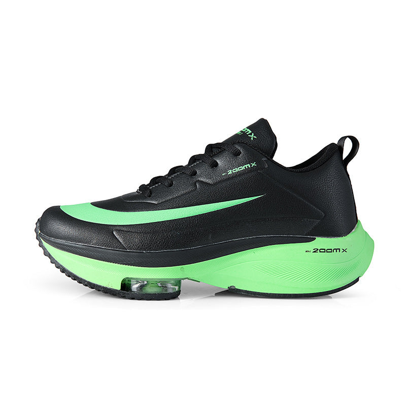 Herren Luftgepolsterter Performance-Sneaker mit sichtbarer Luftkammer und dicker Plateausohle Drune