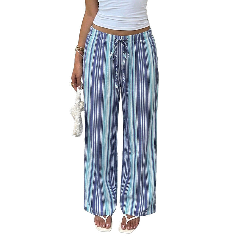 Damen Bequeme Strickhose mit elastischem Bund Drune