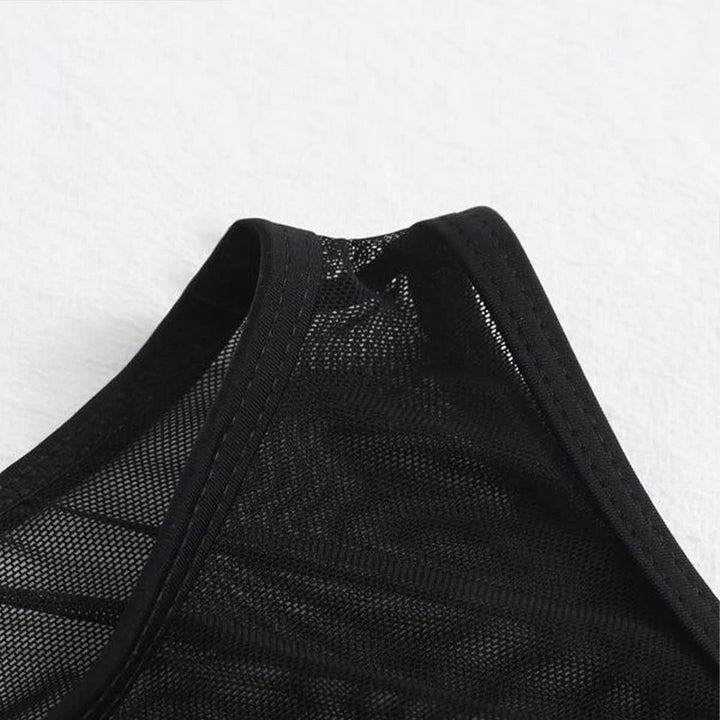 Damen Langer Strandkleid mit raffinierte Seitenschnürung Drune