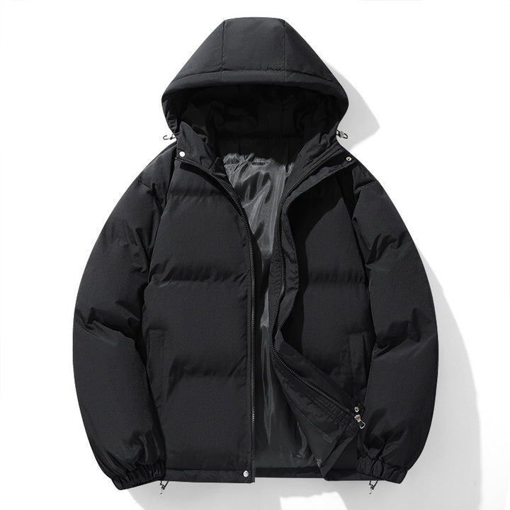 Damen Warme Steppjacke mit Kapuze Drune