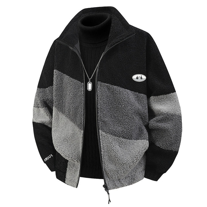 Damen Flauschige Fleecejacke Drune