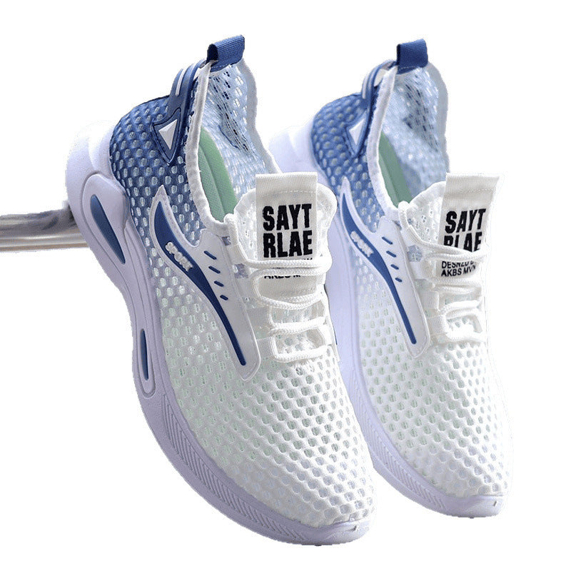 Damen Sportliche Mesh-Sneaker mit rutschfester Sohle und atmungsaktiver Struktur Drune