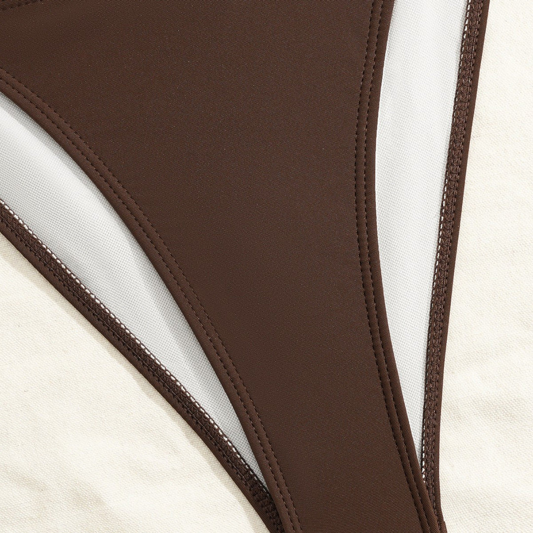 Damen Hochwertiger Bikiniset mit raffiniertem Ketten-Detail Drune