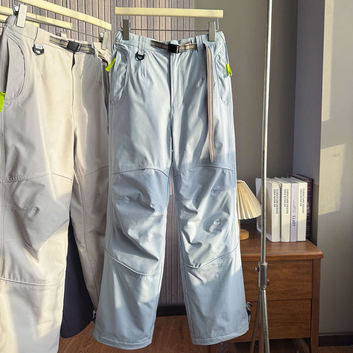 Damen Multifunktionale Outdoor-Hose mit verstellbarem Bund und praktischen Taschen Drune