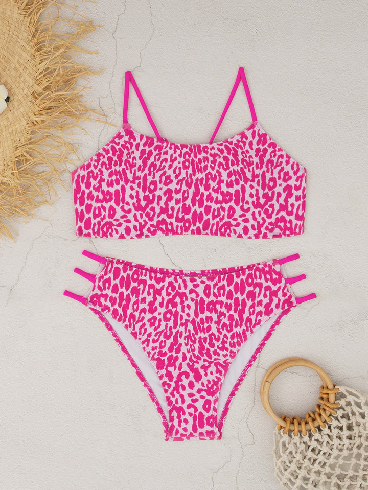 Damen Triangel-Bikini-Set mit modischen Akzenten Drune