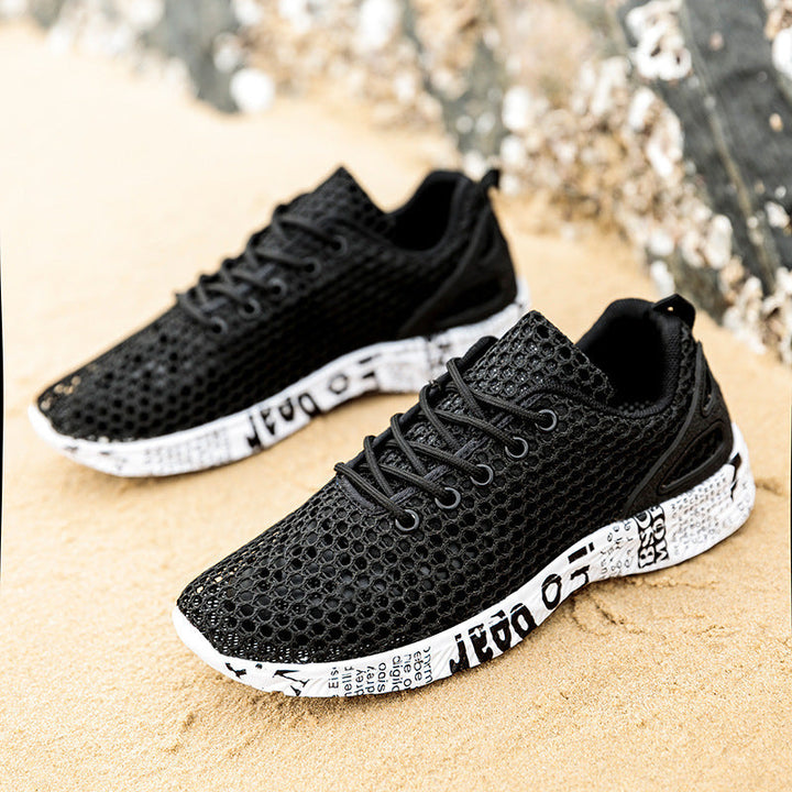 Herren Leichte Atmungsaktive Netz Sportschuhe Drune