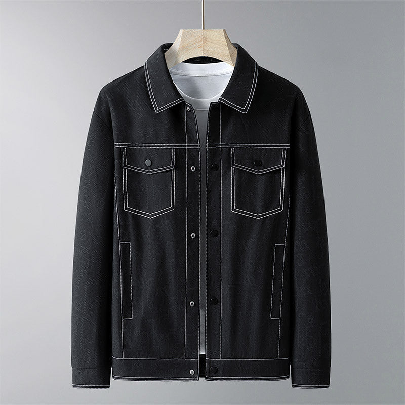 Herren Modische Überziehjacke Drune