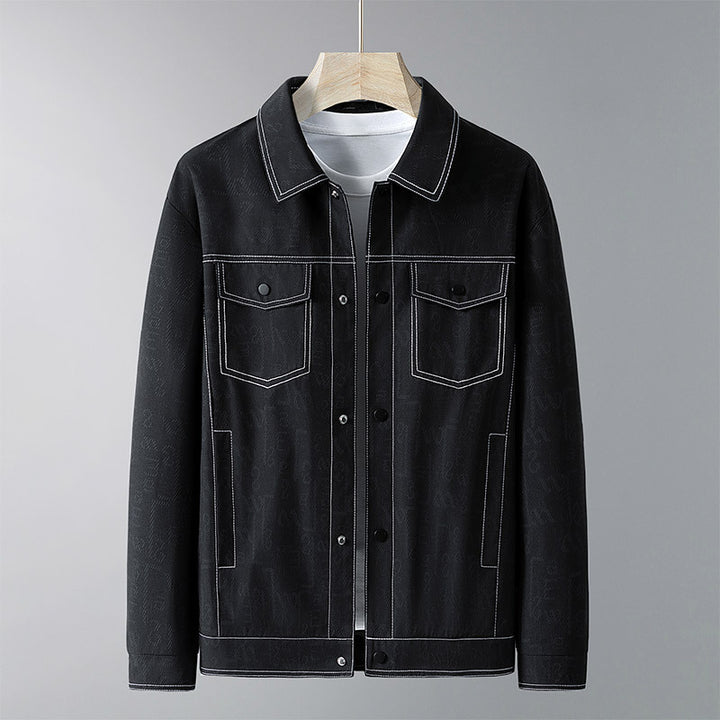 Herren Modische Überziehjacke Drune