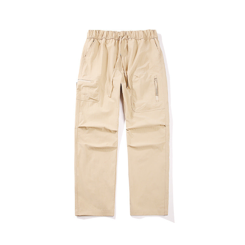Herren Technische Utility‑Cargohose mit elastischem Bund und Knieabnähern Drune