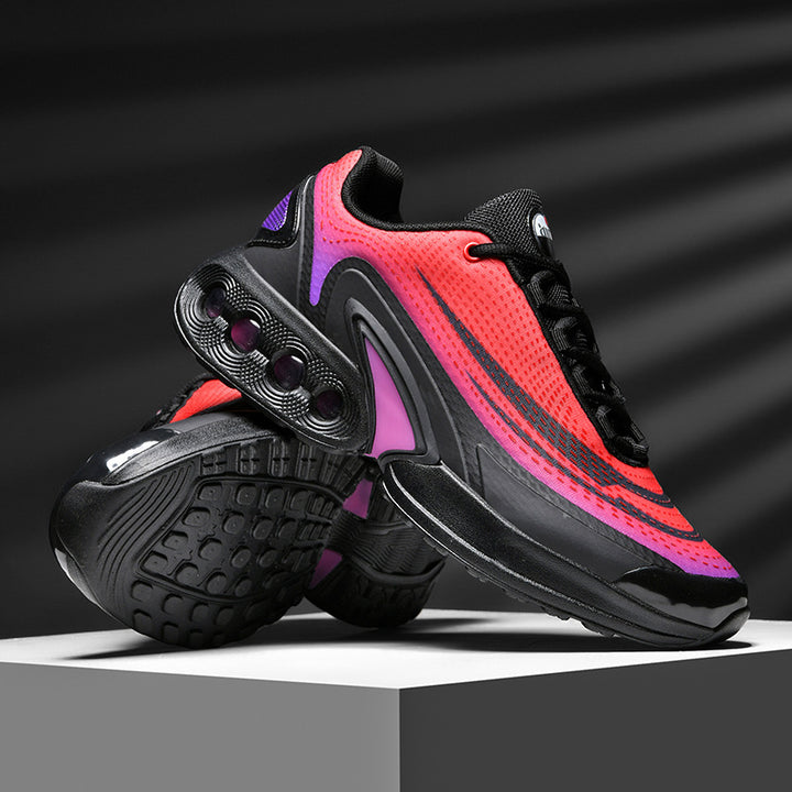 Herren retro-futuristische Dämpfungs-Sneaker mit kugelförmiger Luftkammer und atmungsaktivem Mesh-Obermaterial Drune