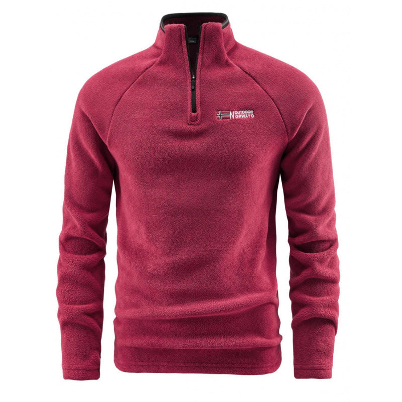 Herren Funktionales Fleece-Oberteil Drune