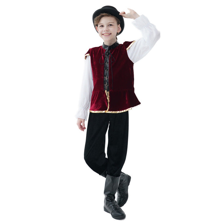 Jungen Renaissance Kostüm Drune