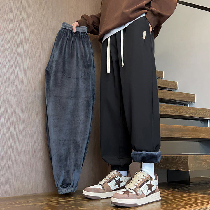 Herren Bequeme Fleece-Jogginghose  1788279688