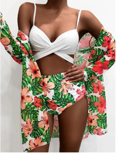 Damen Bikini-Set mit floralem Design und bequemer Passform Drune