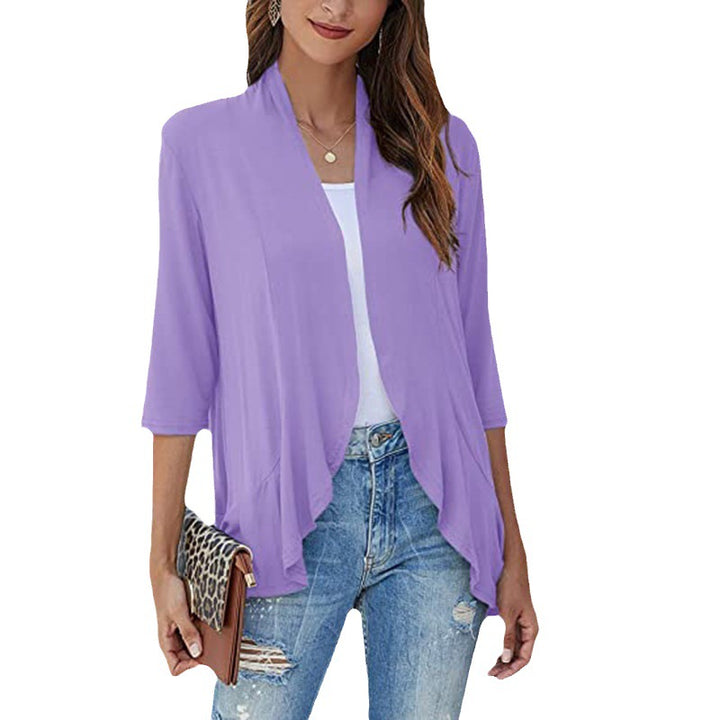 Damen Cardigan mit offenem Frontdesign und praktischen Taschen Drune