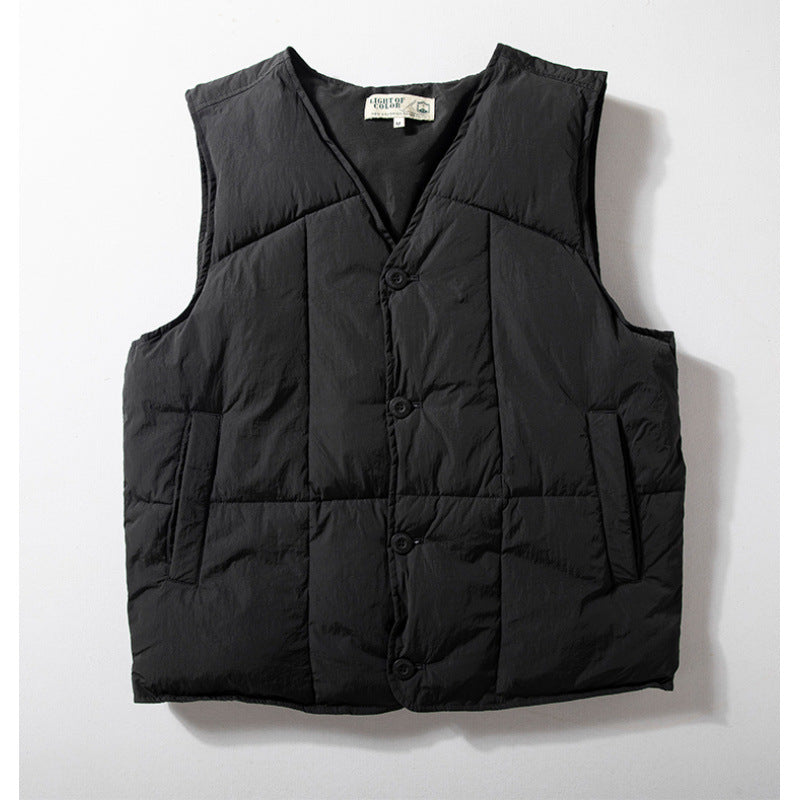 Herren Stylische Steppweste Drune