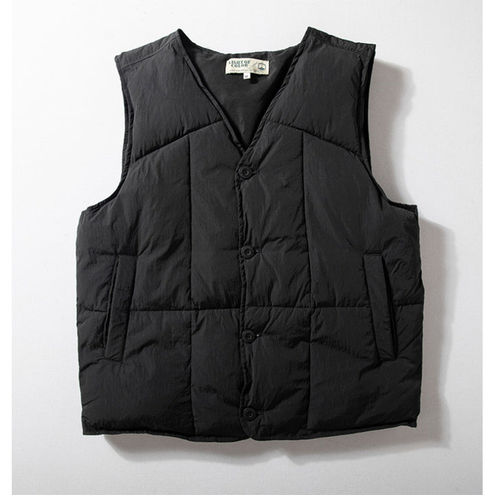 Herren Stylische Steppweste Drune