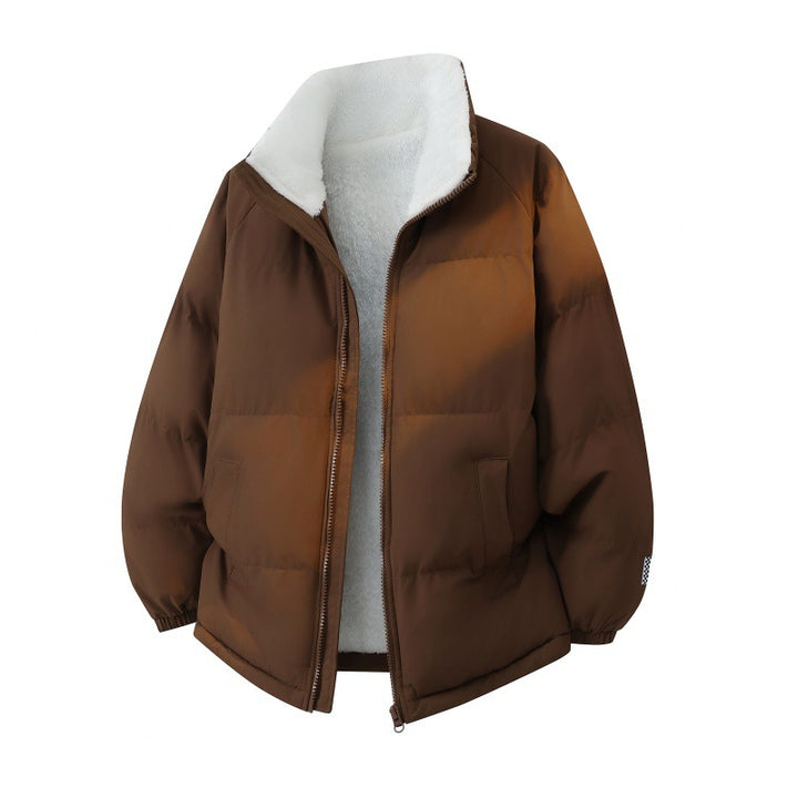 Damen Stilvolle Steppjacke mit Teddyfutter Drune