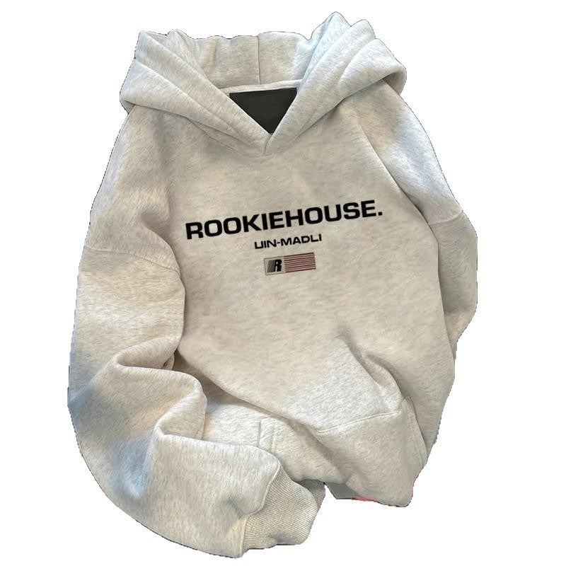 Damen gemütlicher Oversized Kapuzenpullover Drune