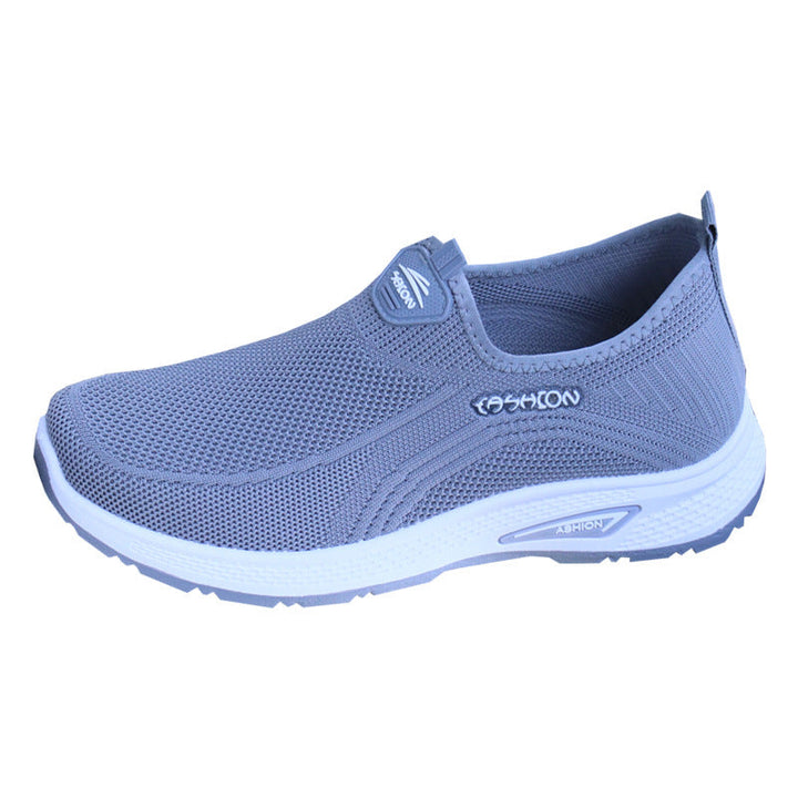 Damen Slip-On Sneakers mit atmungsaktiver Struktur und bequemem Fußbett Drune