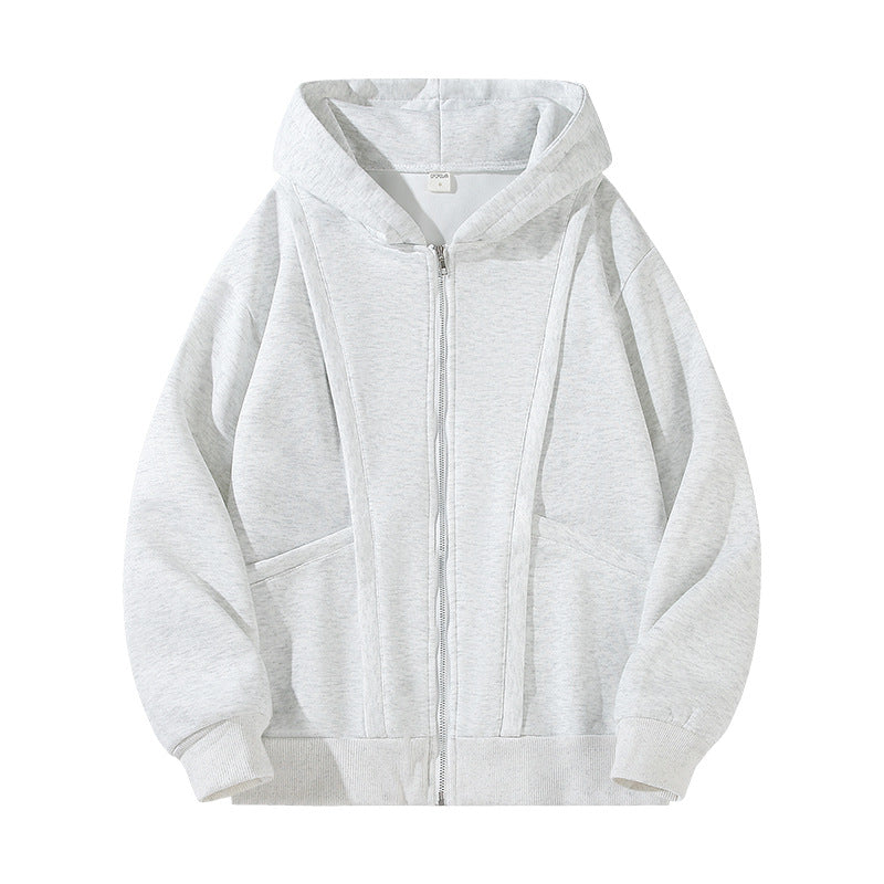 Damen Bequeme Kapuzenjacke Drune
