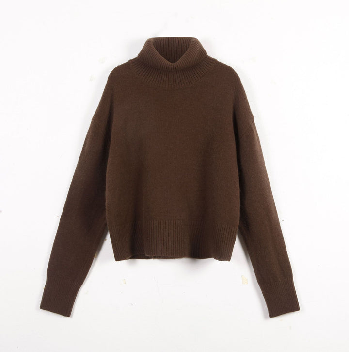 Damen modischer Rollkragenpullover Drune