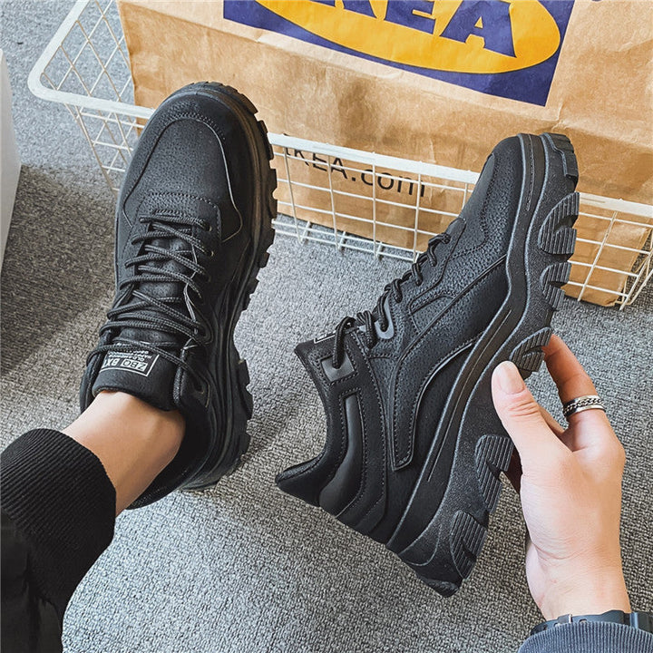 Damen Sportliche Sneakers mit rutschfester Profilsohle und atmungsaktivem Obermaterial Drune